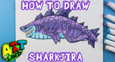 Cómo dibujar SHARKJIRA !!!