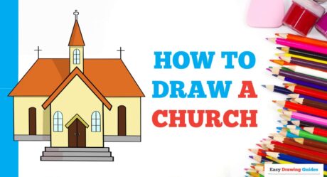 How to Draw a Church in a Few Easy Steps: Drawing Tutorial for Beginner Artists