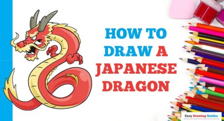 How to Draw a Japanese Dragon in a Few Easy Steps: Drawing Tutorial for Beginner Artists