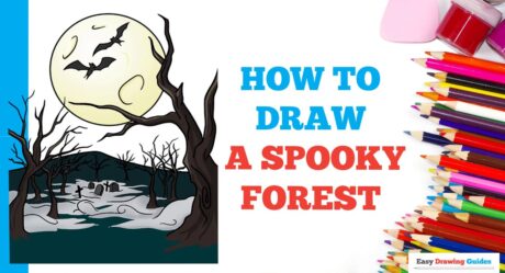 How to Draw a Spooky Forest in a Few Easy Steps: Drawing Tutorial for Beginner Artists