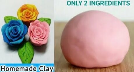 How to Make Clay at Home | How to Make Clay Without Glue | Homemade Clay | Air Dry Clay | DIY