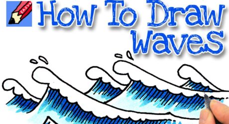 Cómo dibujar olas muy fácil