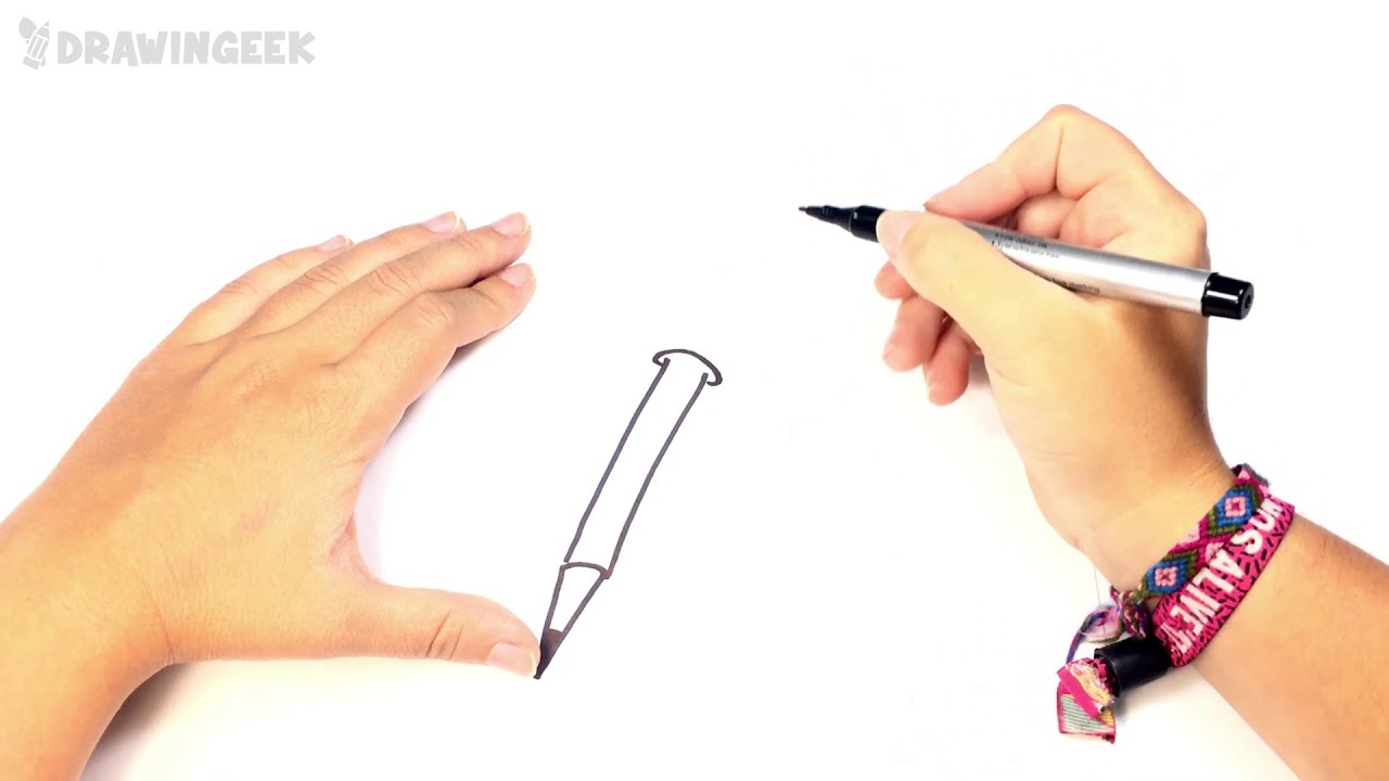 How to draw a Pen Step by Step | Pen Drawing Lesson