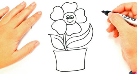 Cómo dibujar una planta | Tutorial de dibujo fácil de plantas