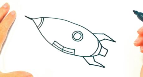 Comment dessiner une fusée | Tutoriel Rocket Easy Draw