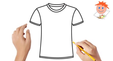 Comment dessiner un t-shirt | Dessins faciles