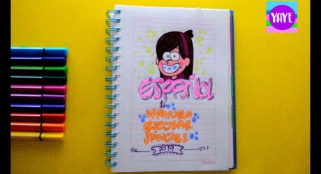 IDEAS TO MARK NOTEBOOKS Gravity Falls Mabel How to Draw Spanish cover