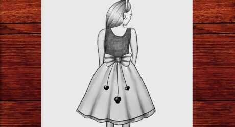 Kolay Prenses Elbise Çizimi – Bir Elbise Nasıl Çizilir – Çok Kolay Elbise Çizimi Nasıl Yapılır
