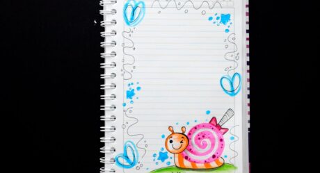 The best ideas to draw the margins to decorate the notebooks Drawings Yaye