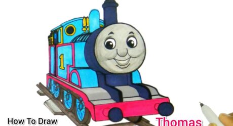 Train Thomas | Thomas et ses amis | Comment dessiner le train de Thomas à partir de Thomas le train