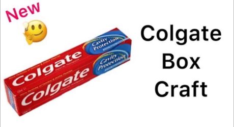 Waste Colgate box craft idea | Best Out Of Waste Craft idea | Pencil Box From Colgate box | DIY