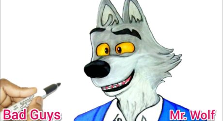 Watch The Bad Guys Movie | How To Draw Mr. Wolf From the Bad Guys Movie