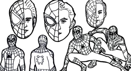 Drawings of the SPIDER-MAN: NO WAY HOME extended version – nerf – spider-man toys