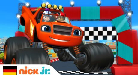 Blaze und die Monster-Maschinen | Der Axle-City-Grand-Prix! | Nick Jr.