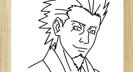 HOW TO DRAW SARUTOBI FROM NARUTO