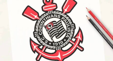 HOW TO DRAW THE CORINTHIANS SHIELD