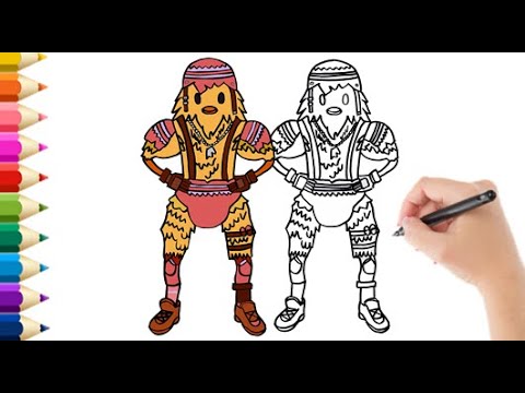Como Dibujar a Cluck I How To Draw Cluck I Fortnite Season 6