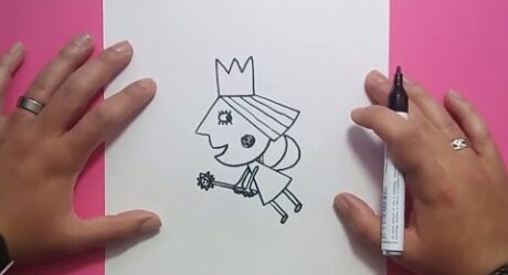 How to draw Holly step by step – The little kingdom of Ben and Holly | How to draw Holly