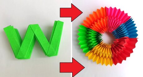 DIY – Rainbow Paper antistress transformer | Antistress transformer | DIY crafts easy
