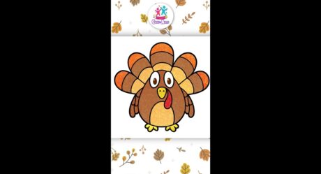 Thanksgiving Turkey Drawing #shorts | Basic drawing #shortsvideo #drawing #drawing