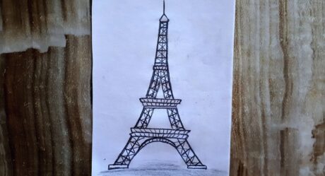 EIFFEL TOWER DRAWING / HOW TO DRAW EIFFEL TOWER / EYFEL KULESİ NASIL ÇİZİLİR / EYFEL KULESİ ÇİZİMİ