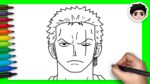 How To Draw Roronoa Zoro | One Piece - Easy Step By Step