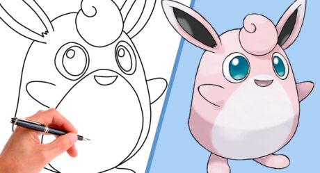 How To Draw WIGGLYTUFF POKÉMON #040 // GENERATION 1 // Step-By-Step