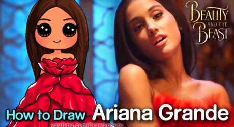 Comment dessiner Ariana Grande – Clip vidéo La Belle et la Bête