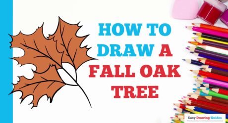 How to Draw Fall Oak Leaves in a Few Easy Steps: Drawing Tutorial for Beginner Artists