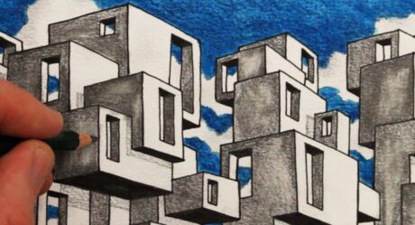 Comment dessiner Habitat 67 : Dessiner l’architecture