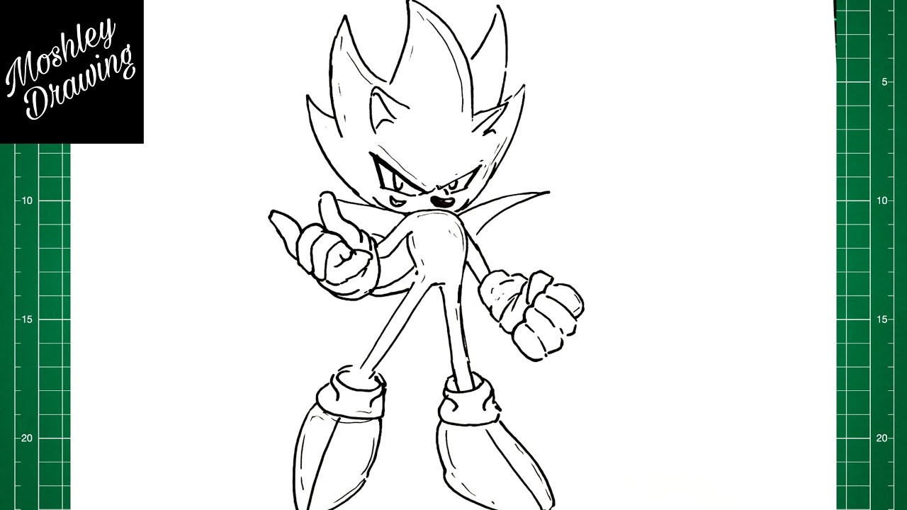 How to Draw Nazo The Hedgehog