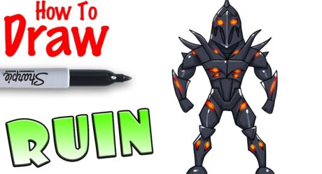 How to Draw Ruin | Fortnite