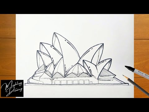 How to Draw Sydney Opera House