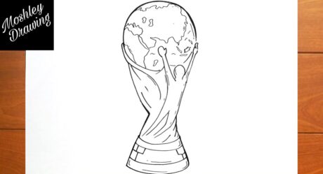 Comment dessiner le trophée de la coupe du monde