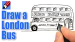 How to Draw a London Bus Real Easy