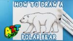 How to Draw a POLAR BEAR!!!