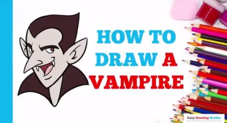 Cómo Dibujar un Vampiro – Dibujos de Halloween
