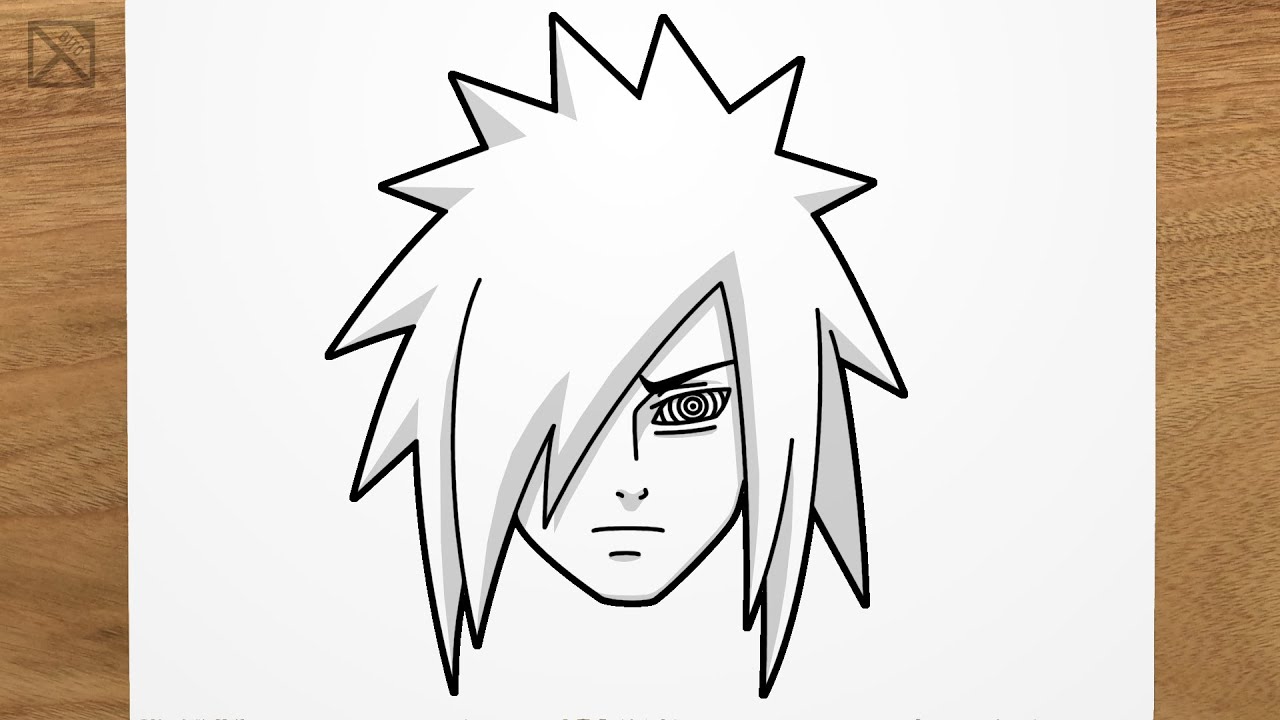 How To Draw Madara Uchiha Naruto Step By Step Easy