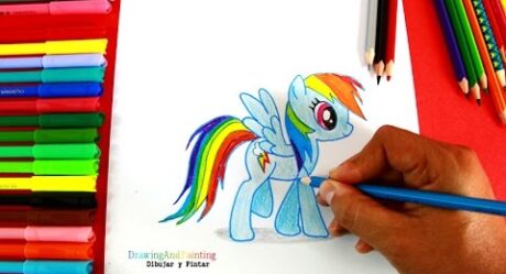 How to draw Rainbow Dash (My Little Pony) | How to draw Rainbow Dash (My Little Pony)
