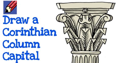 Comment dessiner un chapiteau de colonne corithienne vraiment facile pour les débutants