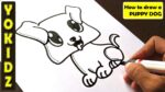 How to draw a PUPPY DOG