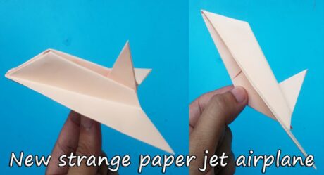 How to make the best paper airplane in the world easy and amazing| Simple paper fighter plane