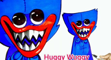 Je m’appelle Huggy Wuggy Friday Night Funkin | Comment dessiner Huggy wuggy fnf | chanson étreinte