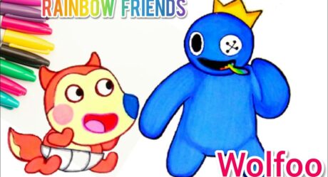Wolfoo Meets The RAINBOW FRIENDS | How To Draw Rainbow Friends | Wolfoo Drawing | Wolfoo Family