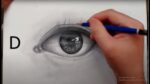 Comment dessiner des yeux facile, dessiner un œil réaliste