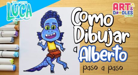 How to draw ALBERTO SCORFANO | Disney • Pixar LUCAS