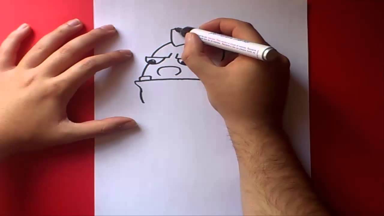 Como dibujar a Buford paso a paso - Phineas y Ferb | How to draw Buford - Phineas y Ferb