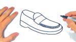 Cómo dibujar un Zapato Paso a Paso | Dibujo de Zapato