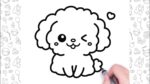 Cute Dog Drawing Easy | Step by Step Cute Drawings