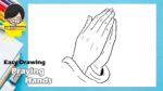 Easy Praying Hands Drawing